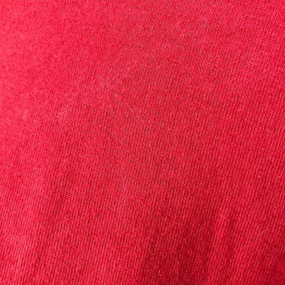 Boxercraft Long Sleeve Tee XL Red White Target Embroidered Casual Valentines Day - Picture 6 of 6